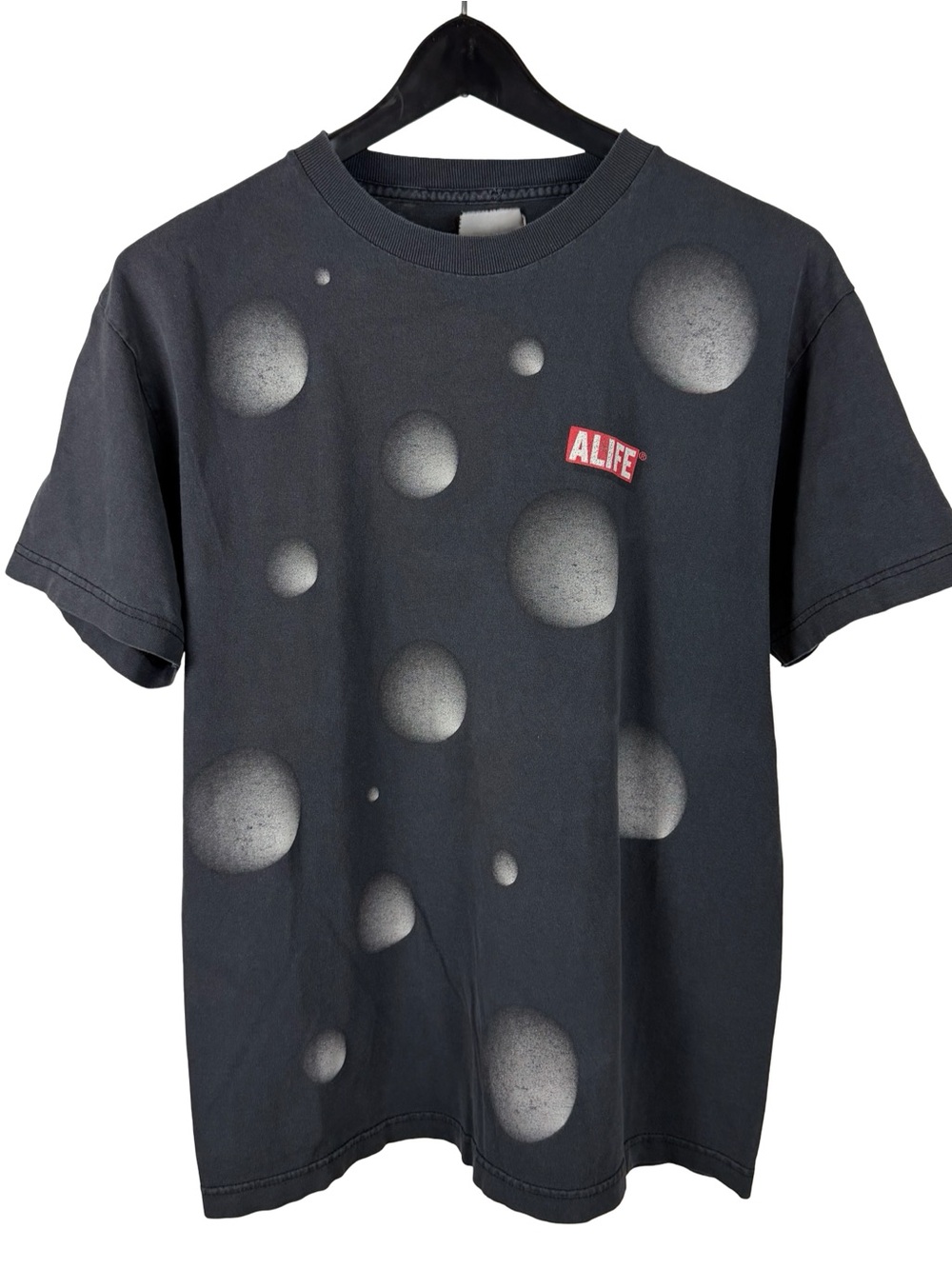 Vintage 90s ALife 3D Artistic Streetwear Abstract Graphic Shirt Size M